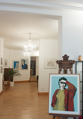 Galerie Atzenhofer Eingangsbereich